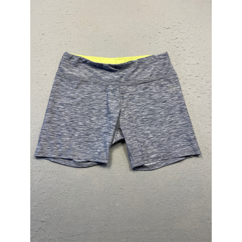 RBX Shorts Polyester Spandex Gray Space Dye Large Womens